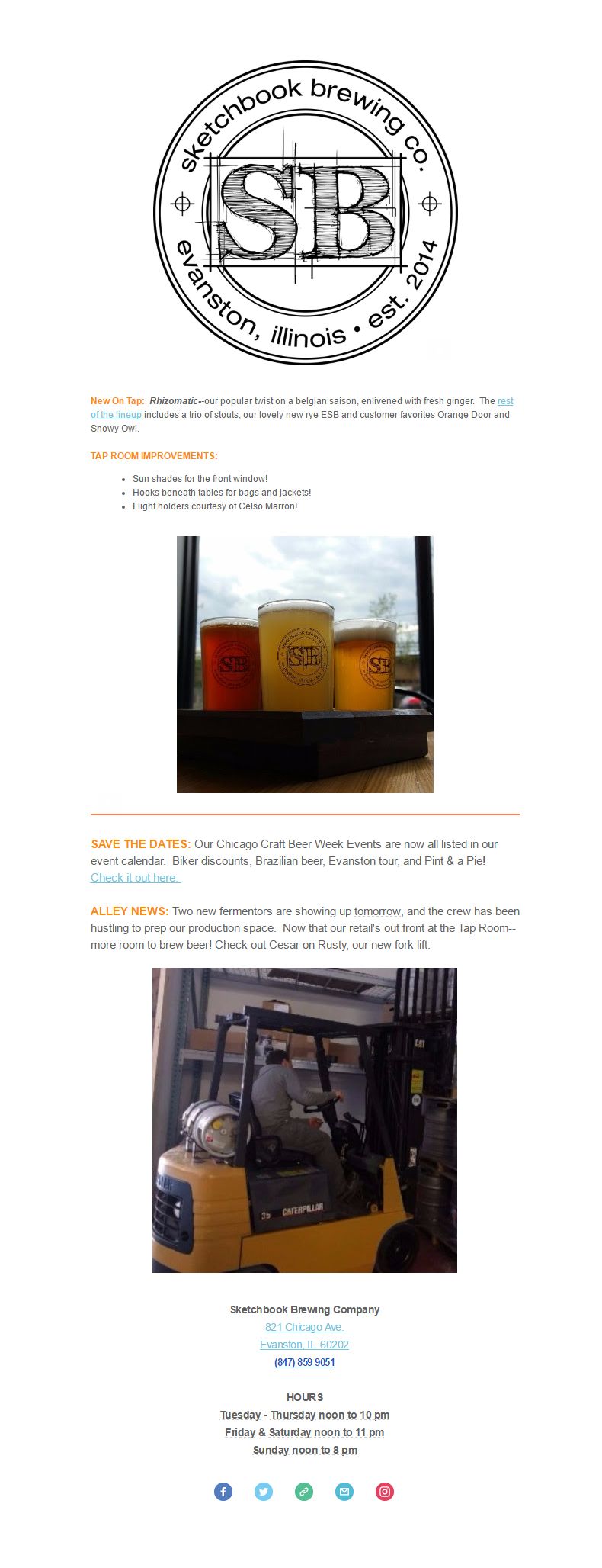 Sketchbook Brewing Company Email
