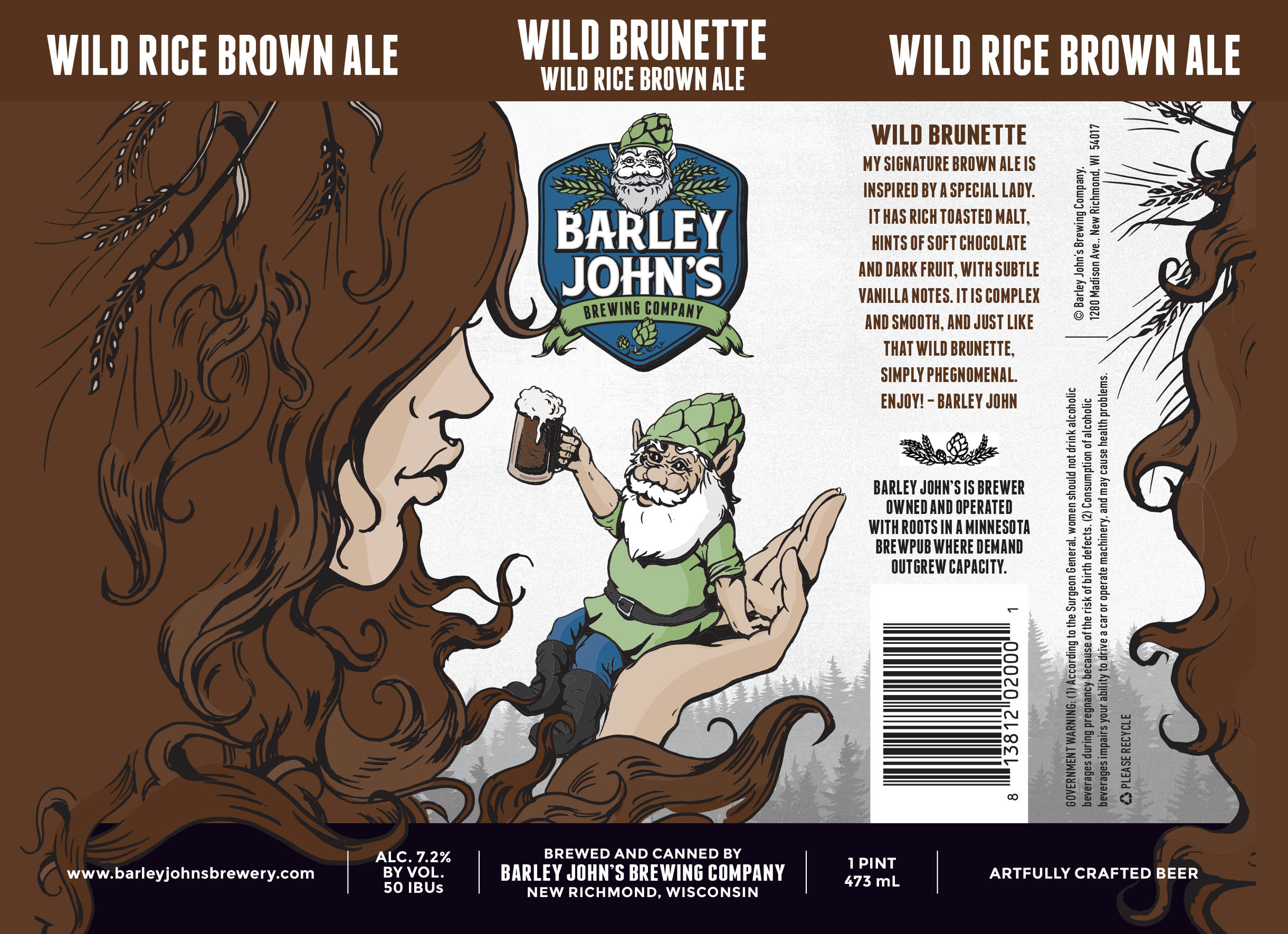 Barley Johns Wild Brunette Brown Ale